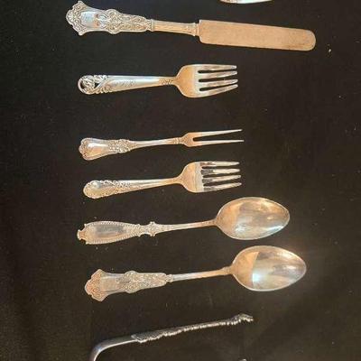 Assorted Decorative Sterling Silverware