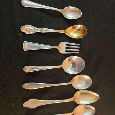Various Sterling Silver utensils 