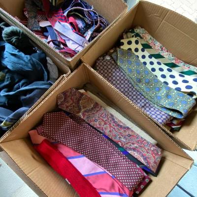 Bow ties and Ties by Polo, Ralph Lauren and Boston Traders