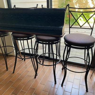 swivel barstools meal, set of 4