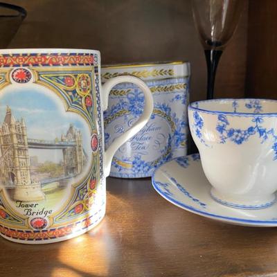 teacup and saucer from buckingham palace