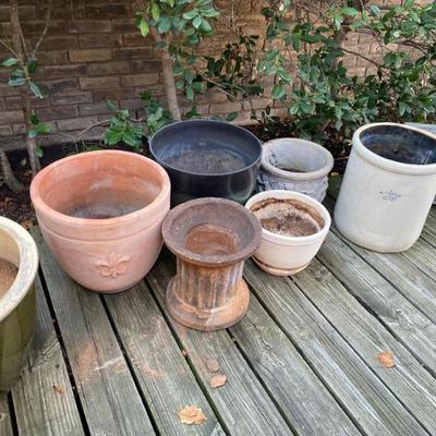 terra cotta pots
