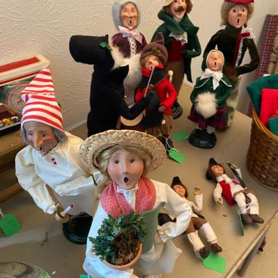antique christmas carolers