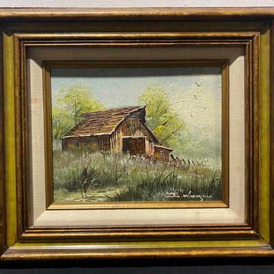 Everett Woodson Oil Painting