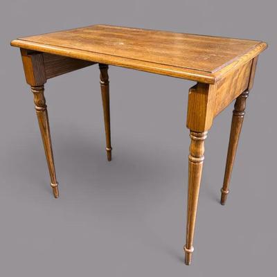 Vintage Oak Side Table