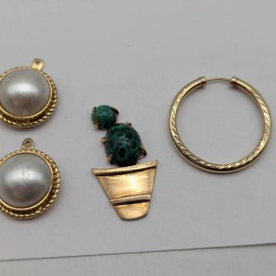 18K & 14K Gold Jewelry Items
