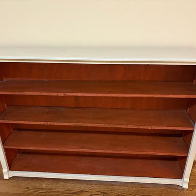 Vintage Painted Handmade Bookcase