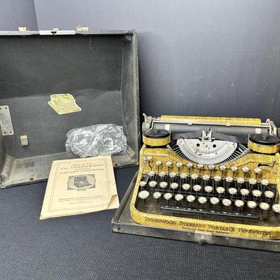 Underwood Standard Portable Typewriter