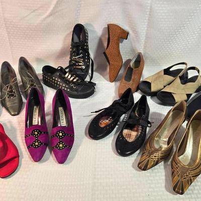  Vintage Women's Designer Shoes: BORN, Versani, DKNY