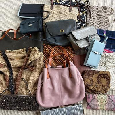 Assortment Of Purses & Handbags