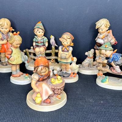 11 Hummel Figurines