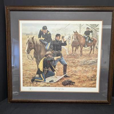 Don Stivers Civil War Print...The Staff Ride 