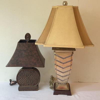 Metallic Table Lamps (2)