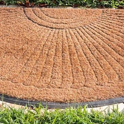 Half Round CoCo Door Mat