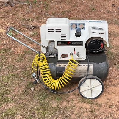 Vintage Sears Craftsman 1HP Air Compressor Paint Sprayer
