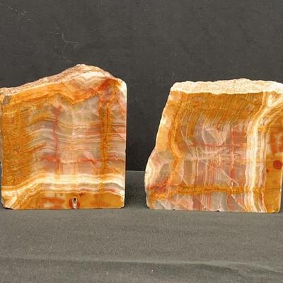 Calcite Bookends