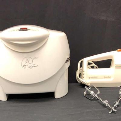 Roasting And Mixing By Black And Decker An Also George Forman 