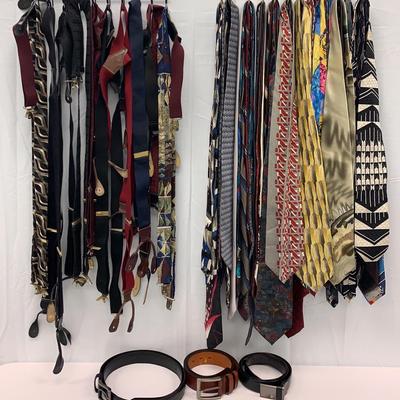 Men Ties  Suspenders And Belts