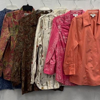 Cold Water Creek Ladies Tops Size 1X (6)