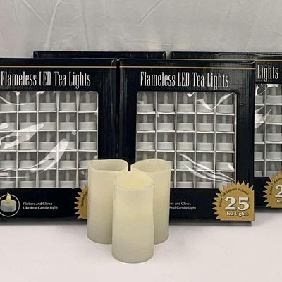New And Gently Used Flameless LED Tea Lights And Candles