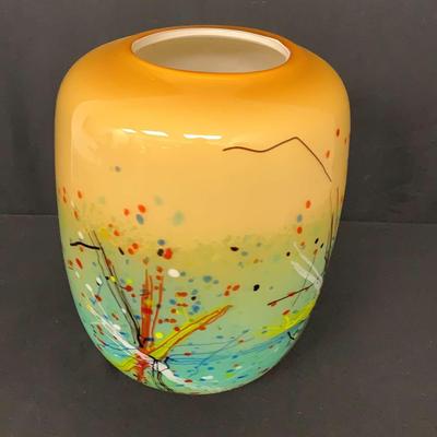 Viz Glass Hand Blown Art Glass Lamps