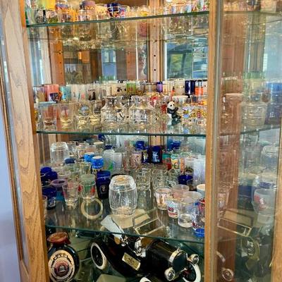 Huge collection of shot glasses from across the US and the world!