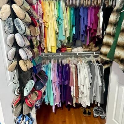 Slippers on the door