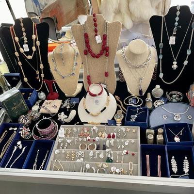 Swarovski crystal jewelry - all new and with original boxes