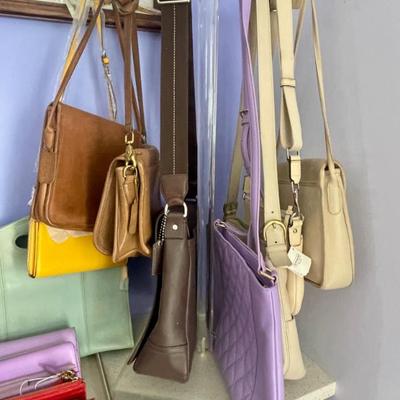Vintage Coach leather purses