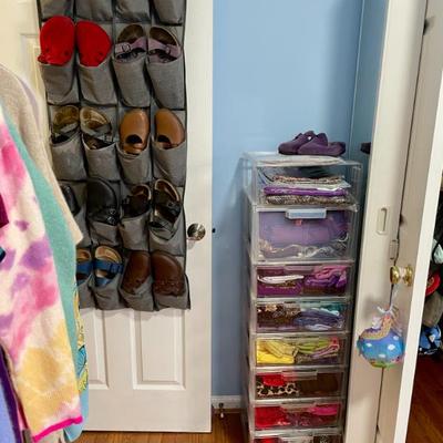 More Birkenstocks and fashion scarves