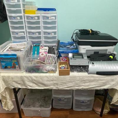 Printer, label maker and laminator