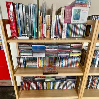 English and Chinese language CDs