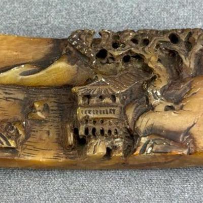 Chinese Carved Shoushan Double Sided Stamp