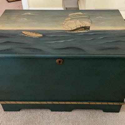 Life Chest by Powell Vintage Sea Chest 