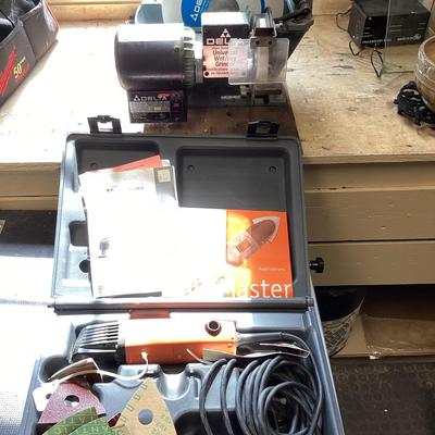 Delta Wet Dry Grinder & Fein MultiMaster