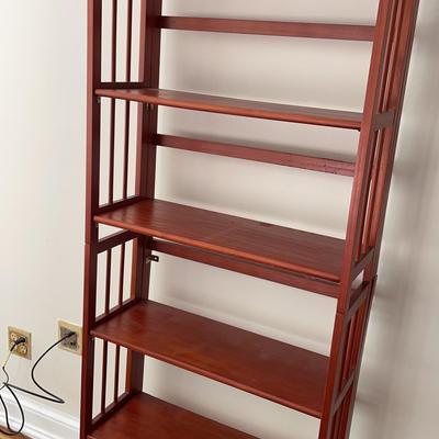 #5 Wooden Folding Sectional Bookcase