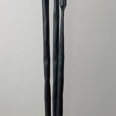 Tall Metal Candle Holder
