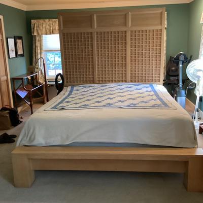 Blonde Wood Bedframe