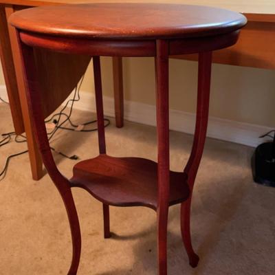 Two-Tiered Style Art Nouveau Pedestal
