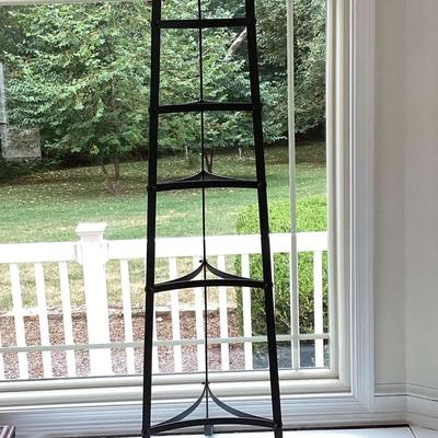 Vintage Wrought Iron Plate Rack