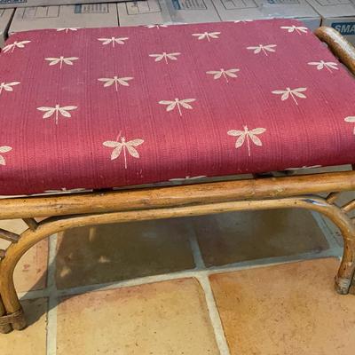 Bamboo Boho/Chic Ottoman