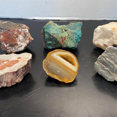 Collection of Decorative Stones & Geodes