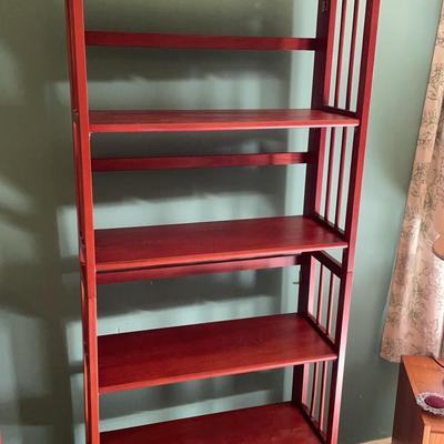 #4 Wooden Folding Sectional Bookcase