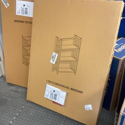 Three Tier Folding Bookcases (2)