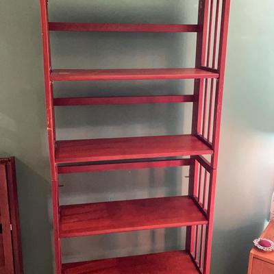 #3 Wooden Folding Sectional Bookcase