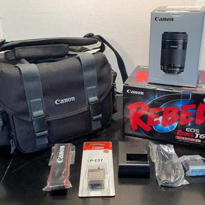 Canon EOS Rebel T6i DSLR Camera & Accessories