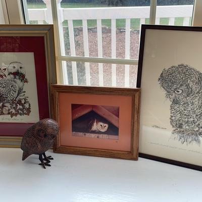 Owl Decorations Assortment