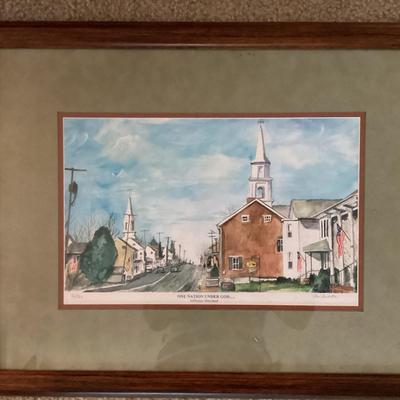 Art Print Of Jefferson Maryland