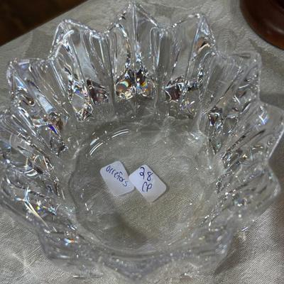Sale Photo Thumbnail #373: Vintage Orrefors Crystal dish. $28