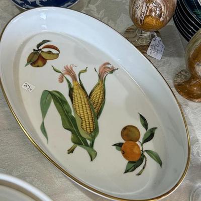 Sale Photo Thumbnail #362: Royal Worcester “Evesham” vegetable side dish. $24 